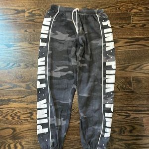 Victoria Secret PINK Camouflage Bling Sweatpants